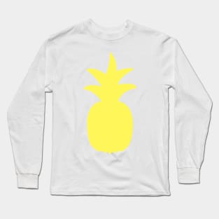 Simple Pineapple design Long Sleeve T-Shirt